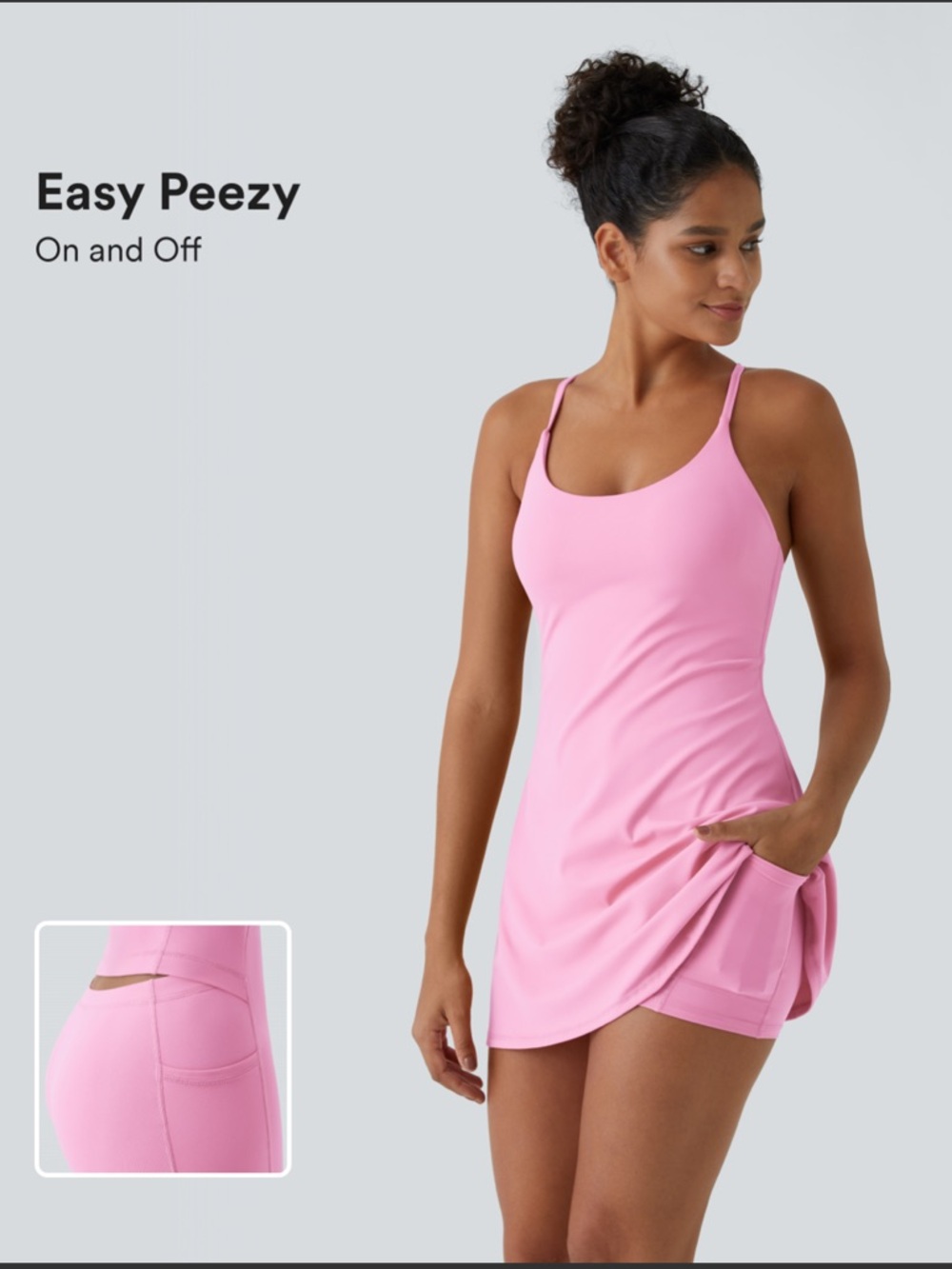 Halara SoftlyZero™ Plush Backless Active
Dress-Easy Peezy Edition